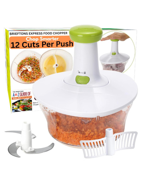 Picador Manual de Alimentos Brieftons 6.8 Tazas Blanco