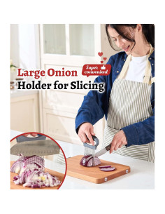 Cortador de Cebolla PRO YUNHOME - Acero Inoxidable, 8.6 cm 2