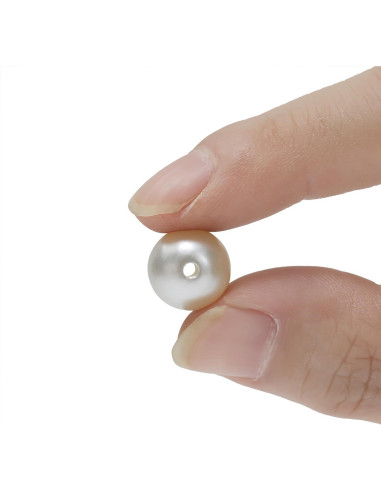 1200 Perlas Redondas para Joyería DIY Hudinsun - 5 Tamaños