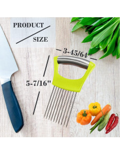 Soporte para Cebolla SCGFPOE - Cortador de Verduras 2 PCS 2