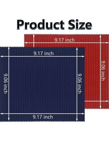 Estera de Sushi de Silicona Esamploe 2 Pcs Antiadherente