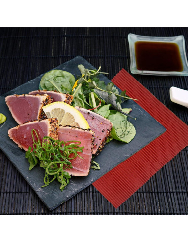 Estera de Sushi de Silicona Esamploe 2 Pcs Antiadherente