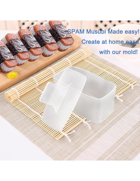 Kit de Molde para Musubi Wtpncil Antiadherente 2 Piezas