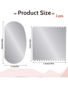 Juego de Herramientas de Cerámica MOZEAT LENS 2 Piezas 2