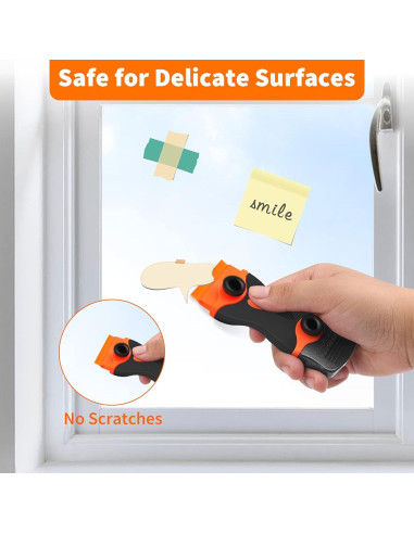 Raspador de cuchilla Nalisence con 40 cuchillas para limpieza