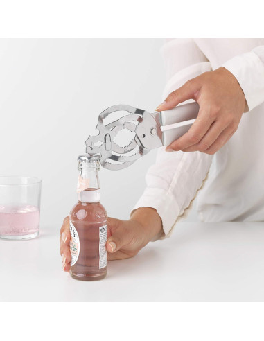 Abrebotellas Universal Brabantia Tasty+ Gris Claro 1,02-10 cm