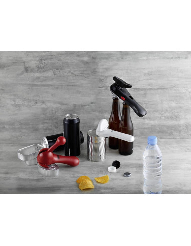 Abrebotellas y tarros Kuhn Rikon Strain-Free Blanco 25,4 cm