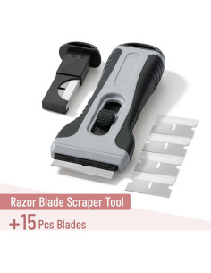 Raspador de Cuchillas Bates con 15 Repuestos y Caja 2