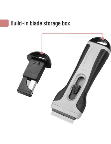 Raspador de Cuchillas Bates con 15 Repuestos y Caja