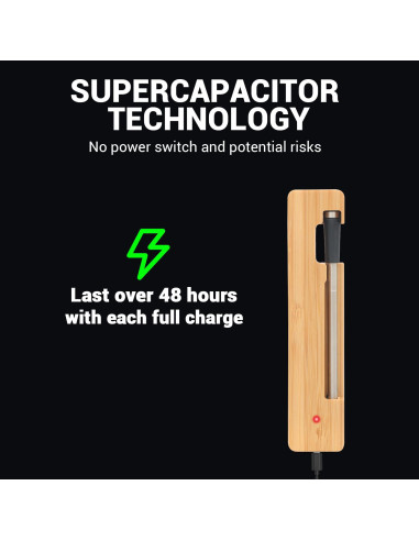 Termómetro de Carne Inalámbrico AIBBQLIFE Bluetooth 5.2 IP68