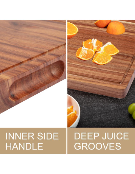 Tabla de Cortar Grande GAOMON Madera Acacia 50.8x38cm