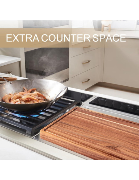 Tabla de Cortar Grande GAOMON Madera Acacia 50.8x38cm