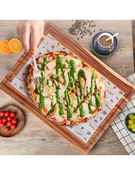 Tabla de Cortar Grande GAOMON Madera Acacia 50.8x38cm