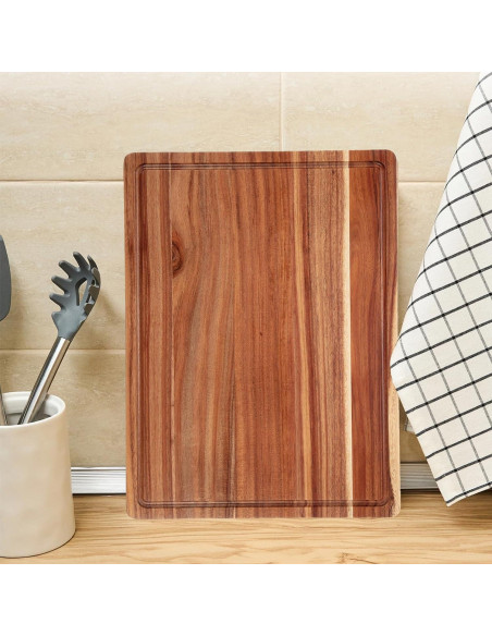 Tabla de Cortar Grande GAOMON Madera Acacia 50.8x38cm