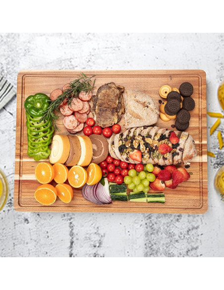 Tabla de Cortar Grande GAOMON Madera Acacia 50.8x38cm