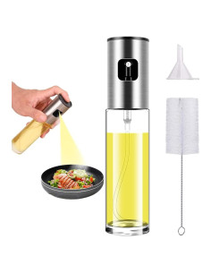 Pulverizador de Aceite Wayeept 100ml Vidrio Acero Inoxidable