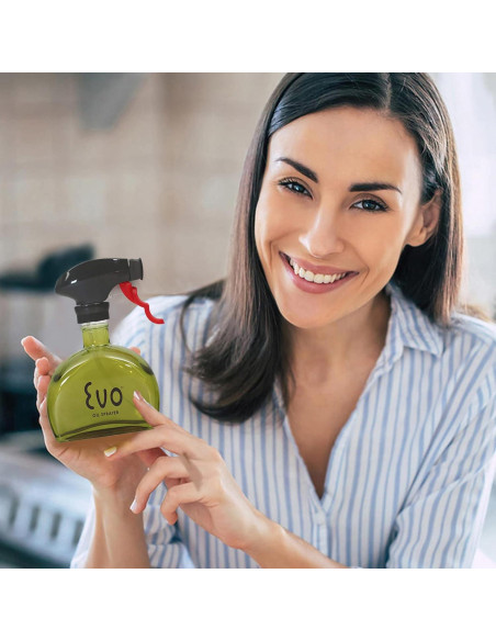 Rociador de Aceite Evo Verde 170ml Reutilizable Sin Aerosol