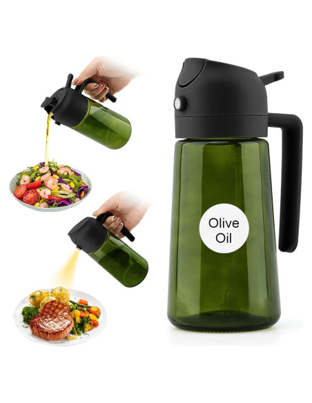 Botella dispensadora de aceite Ranjaner 470ml negra
