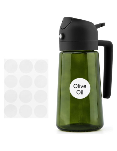 Botella dispensadora de aceite Ranjaner 470ml negra