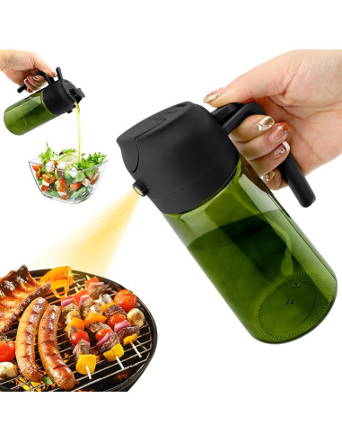 Botella dispensadora de aceite Ranjaner 470ml negra