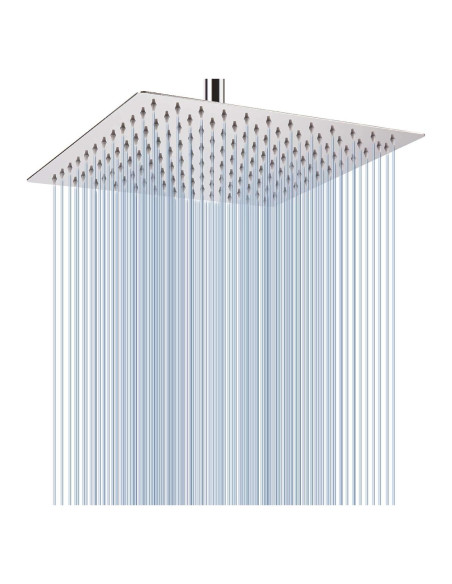 Cabezal de Ducha Voolan Cuadrado 30,48 cm Acero Inoxidable