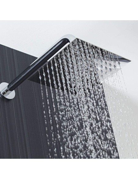 Cabezal de Ducha Voolan Cuadrado 30,48 cm Acero Inoxidable