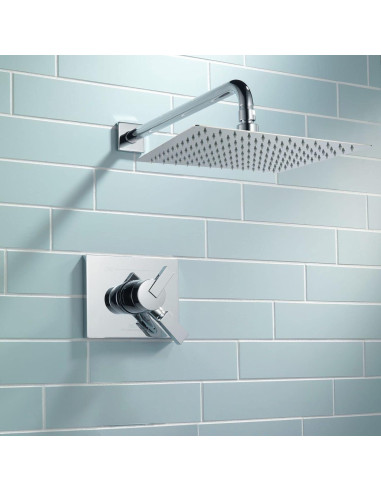 Cabezal de Ducha Voolan Cuadrado 30,48 cm Acero Inoxidable