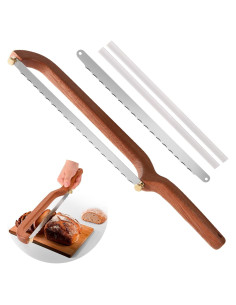 Cuchillo de Pan Uprichya 26.9 cm Acero Inoxidable Madera