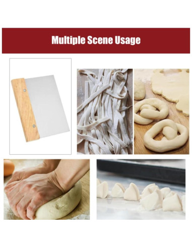 4 Raspadores de Banco MocareHealth para Hornear Verde