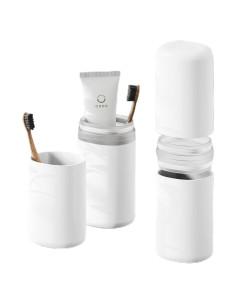 Soporte de Cepillo de Dientes FERYES Estuche Blanco 23.1 cm