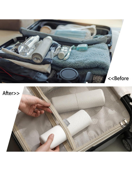 Estuche de Cepillo de Dientes de Viaje Baluca Blanco 20 cm