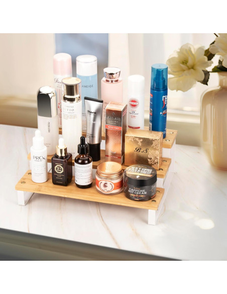 Organizador de Especias de 3 Niveles ASTOTSELL - Bambú