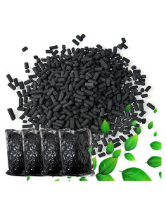 Paquete de 4 Recargas Filtros Carbón Activado Lomi 680g