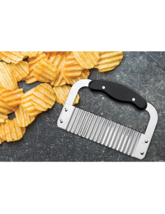 Cortador de Verduras HIC Kitchen Acero Inoxidable 18,4 cm 2