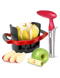 Cortador y Descorazonador de Manzanas Newness 13 cm Acero Inoxidable