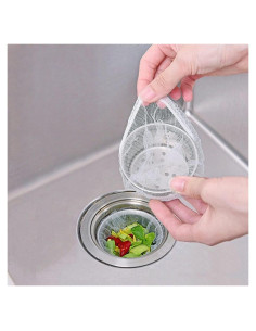 Colador Desechable CNSZNAT 200 Pcs Malla Fregadero Cocina