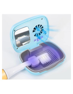 Funda de Viaje para Cepillo de Dientes Becoolpet Azul