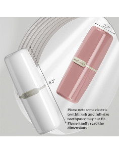 Funda de Cepillo de Dientes de Viaje Crafts Stone Verde 2