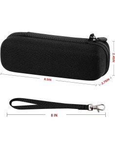 Funda de Viaje para Cepillo Eléctrico SHUCHUANG Negra 2