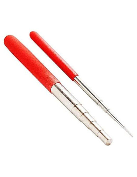 Conjunto de Mandriles Redondos de Acero OrangeTag 2 Pcs