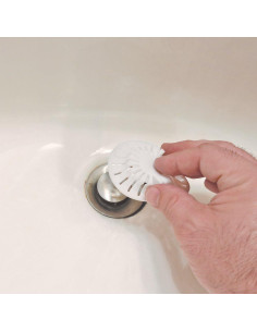 Captador de Cabello Danco para Fregadero de Baño - 2 Piezas 2