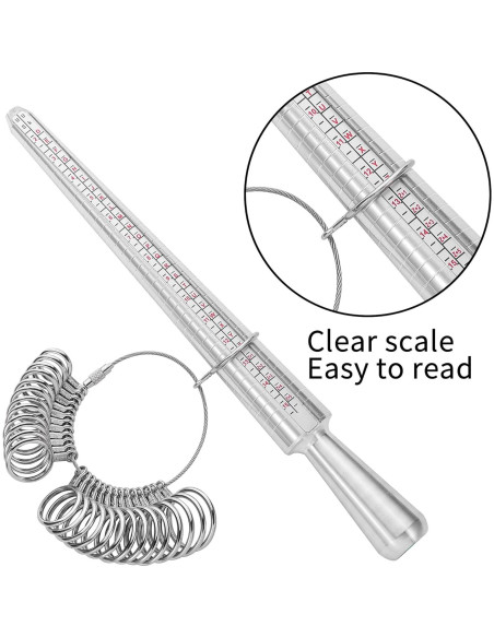 Mandril para Anillos Hudinsun de Aluminio Martillable 25cm