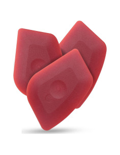Raspador de Cocina Azureblue 3 Pcs Policarbonato Rojo