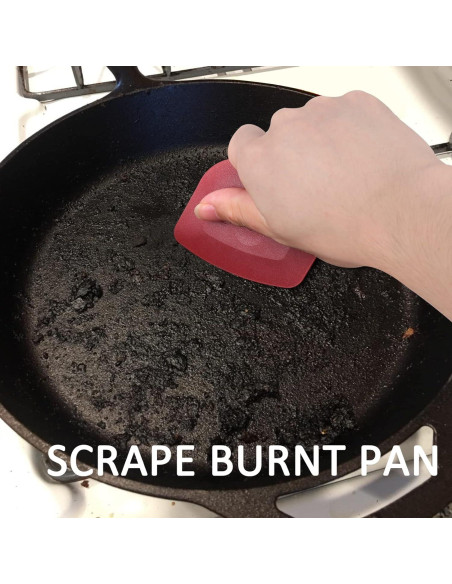 Raspador de Cocina Azureblue 3 Pcs Policarbonato Rojo Raspador de Cocina Azureblue 3 Pcs Policarbonato Rojo