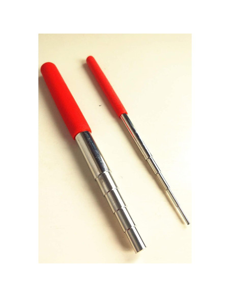 Conjunto de Mandriles Redondos de Acero OrangeTag 2 Pcs