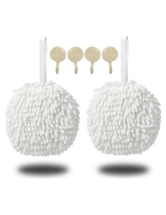 Toallas de Mano Rose Manor Chenille 2 Piezas Absorbentes