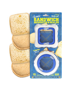 Cortador de Sándwich BigLeef Redondo y Cuadrado Apto Lavavajillas