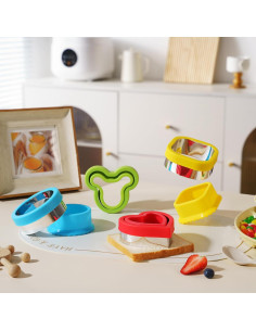 Cortador de Sándwich ETERSION 4 Piezas Acero Inoxidable 2