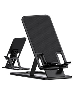 Soporte Plegable para Teléfono Móvil HZZADZXW Negro 10"