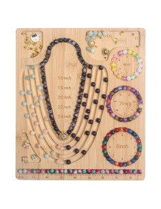 Tablero de cuentas HSZCTUY para hacer pulseras y collares
